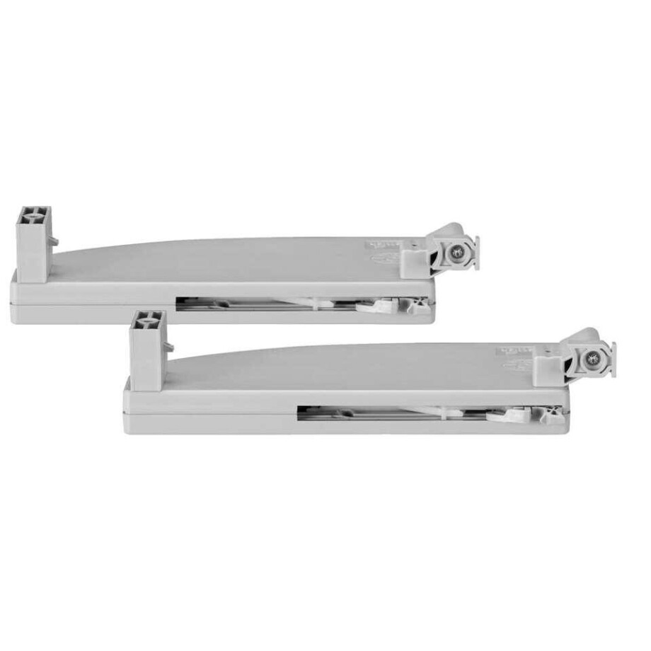 Leen Bakker - Softclosing Verona 2 Stuks - Metaal - Grijs afbeelding 1