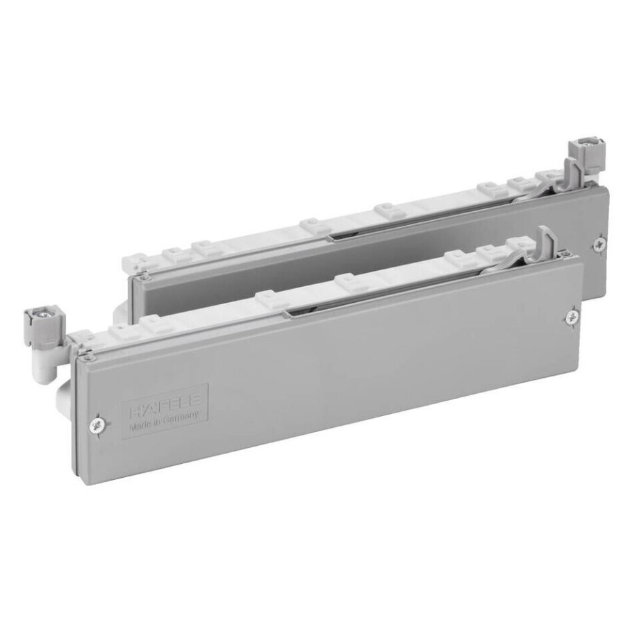 Leen Bakker - Softclosing Genua - 2 Stuks - Metaal - Grijs afbeelding 1