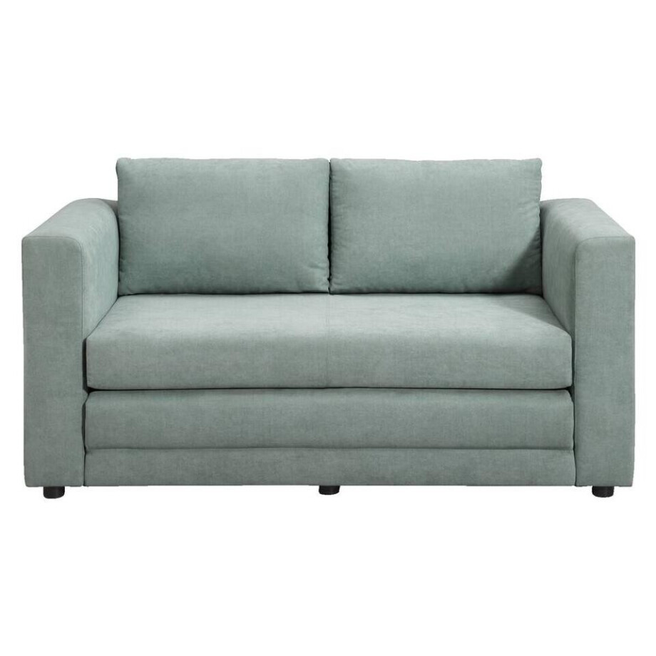 Leen Bakker - Slaapbank Sirena - Mint - 72x139x69 Cm - Polyester - Groen afbeelding 1