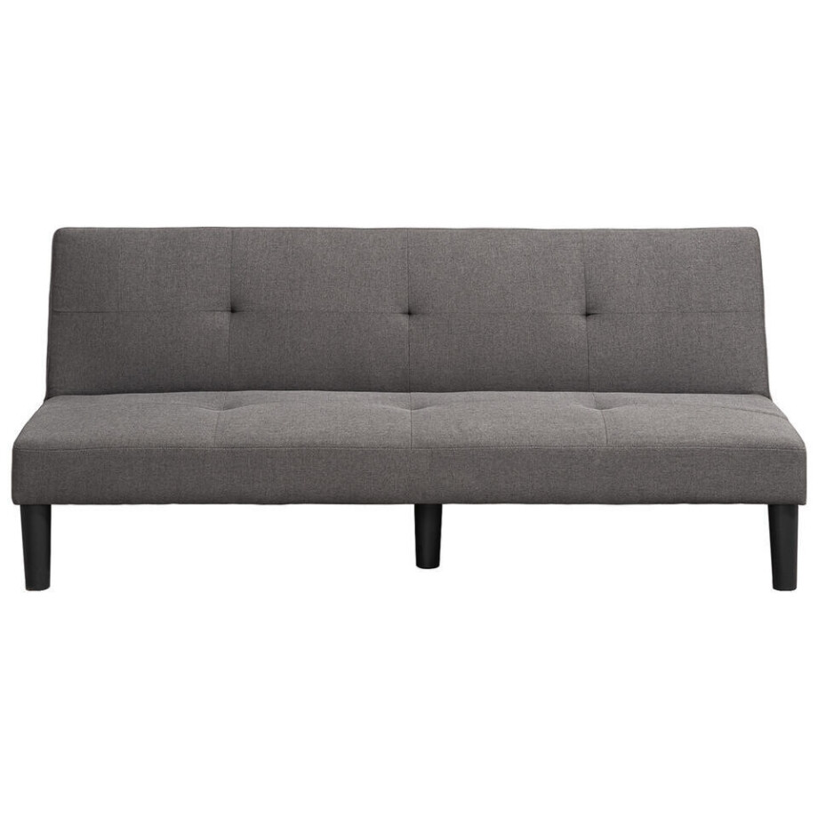 Leen Bakker - Slaapbank Cairns - Antraciet - 75x188x88 Cm - Stof - Grijs afbeelding 1