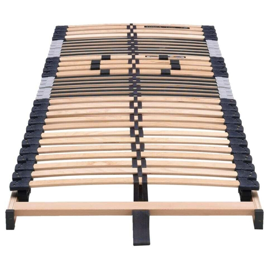 Leen Bakker - Lattenbodem Tosca - 70x200 Cm - Hout - Beige Leen Bakker - Lattenbodem Tosca - 70x200 Cm - Hout - Beige afbeelding 1
