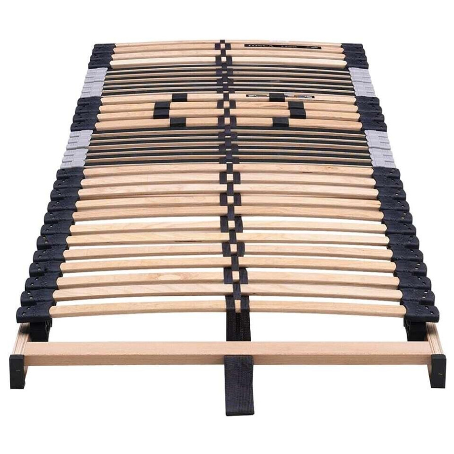 Leen Bakker - Lattenbodem Tosca - 90x200 Cm - Hout - Beige afbeelding 1