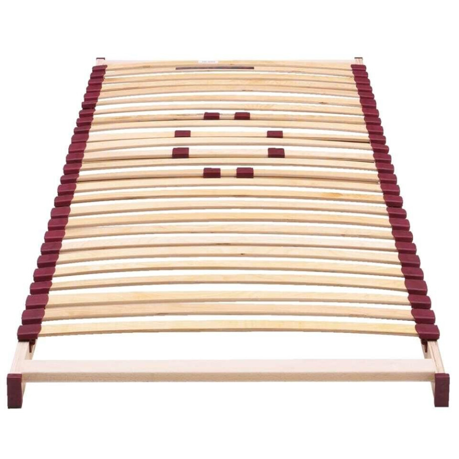 Leen Bakker - Lattenbodem Viola 26 Latten - 90x200 Cm - Hout - Beige Leen Bakker - Lattenbodem Viola 26 Latten - 90x200 Cm - Hout - Beige afbeelding 1