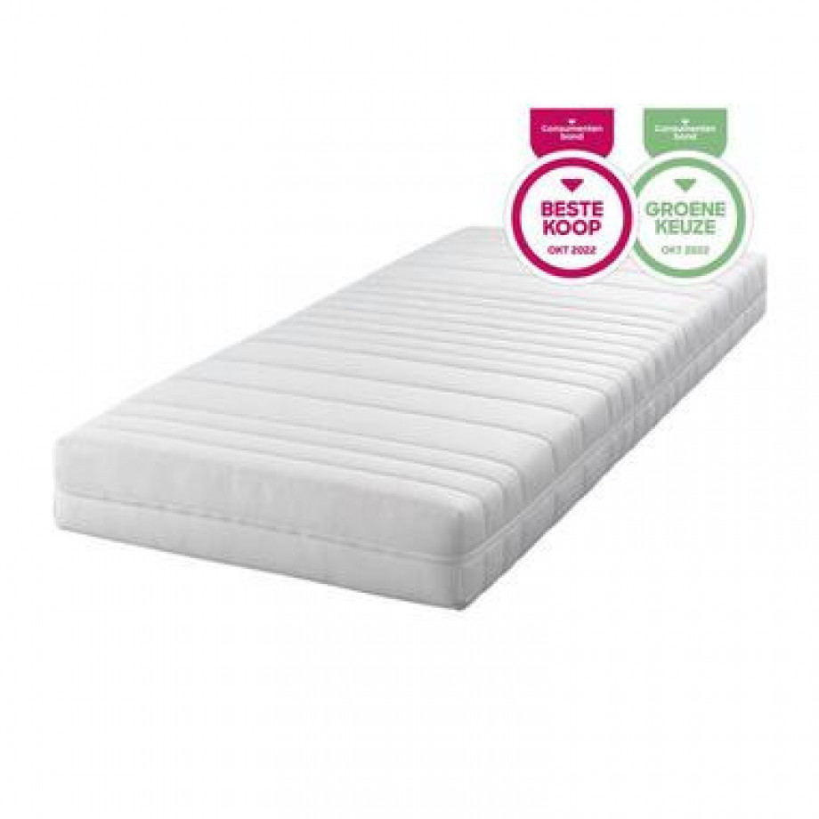 Easy 1600 Elastifoam koudschuim matras - 80x200x16 cm - Leen Bakker afbeelding 1