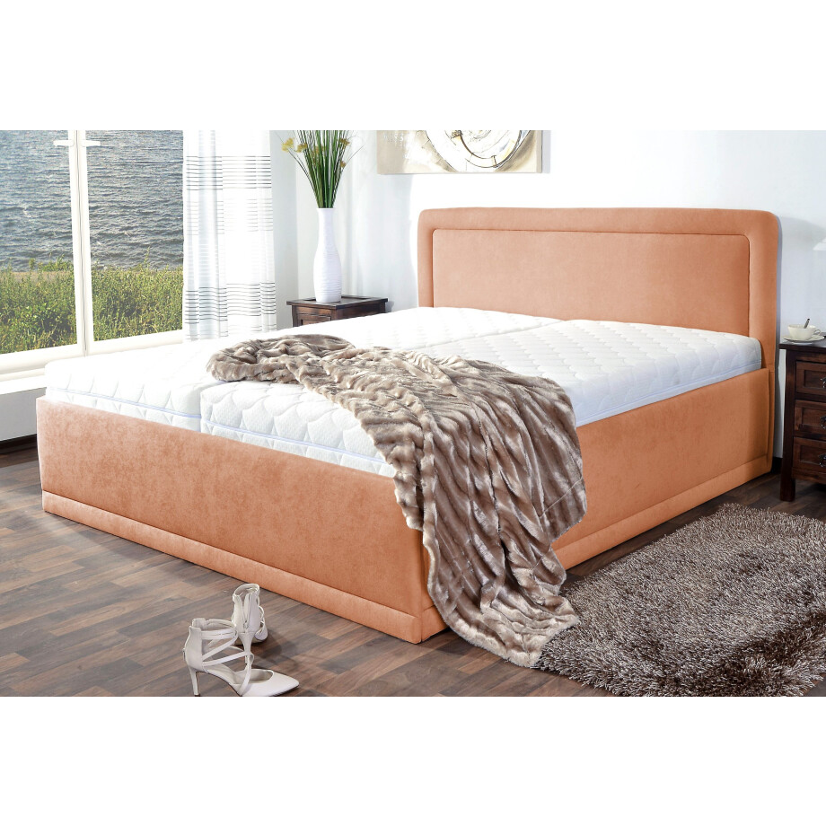 Westfalia Polsterbetten Gestoffeerd bed met bedkist bij uitvoering met matras afbeelding 1