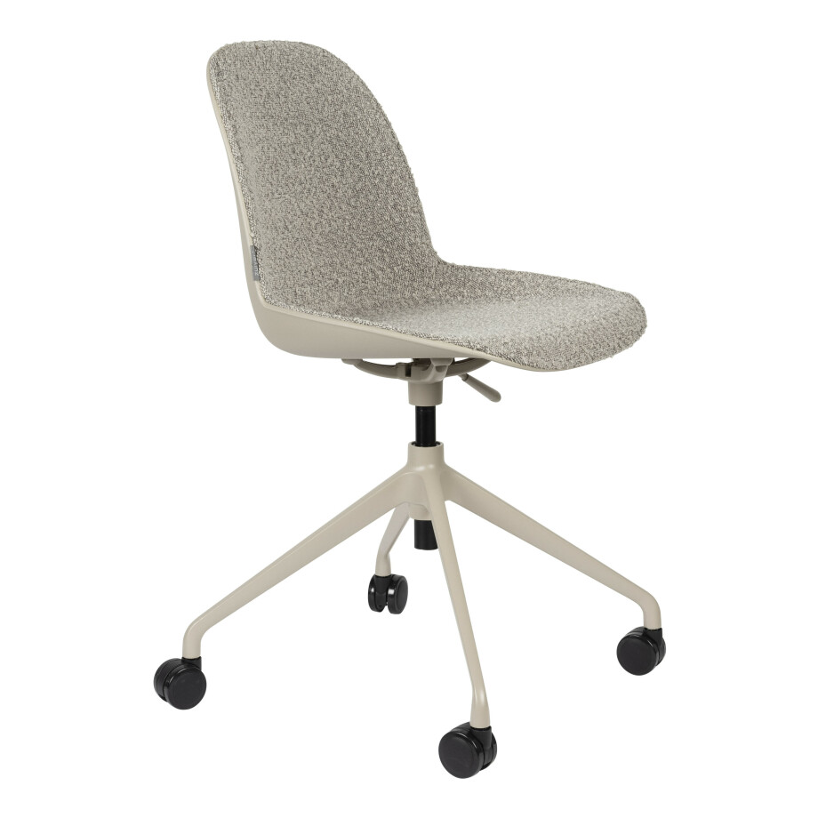 Zuiver Bureaustoel 'Albert Kuip' Bouclé Zuiver Bureaustoel 'Albert Kuip' Bouclé afbeelding 1
