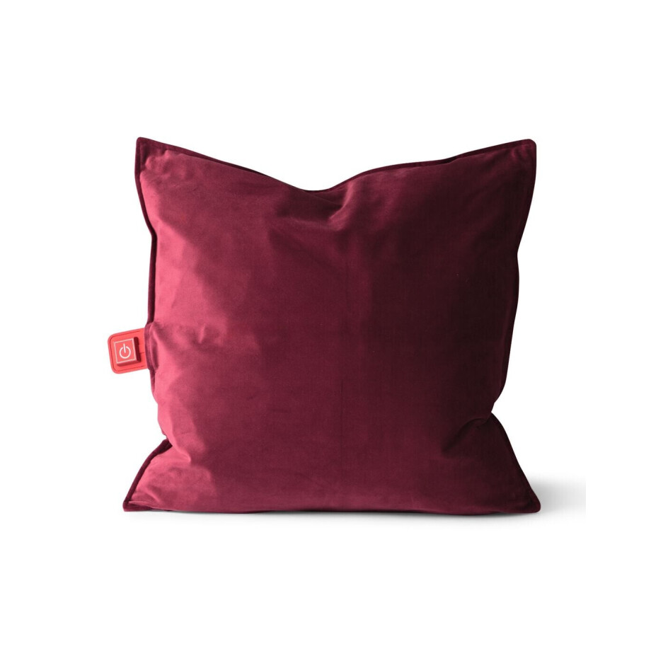 HEMA HEMA Warmtekussen 50x50cm Bordeaux (aubergine) HEMA HEMA Warmtekussen 50x50cm Bordeaux (aubergine) afbeelding 1