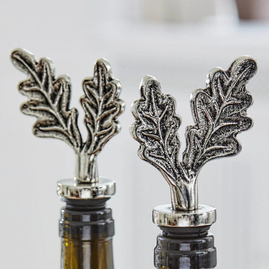 2-delige set flessenstoppen Vibius afbeelding 