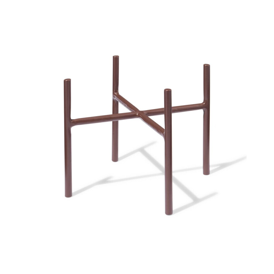 HEMA HEMA Plantenstandaard ⌀17.4x13.7cm Metaal Taupe (taupe) afbeelding 1