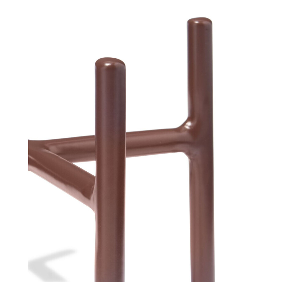 HEMA HEMA Plantenstandaard ⌀13x10cm Metaal Bruin (bruin) afbeelding 1