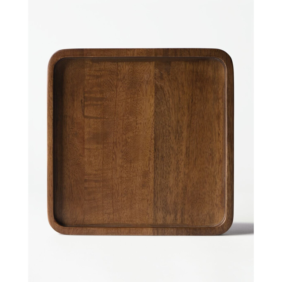 HEMA HEMA Kaarsplateau 21.6x21.6cm Kub Hout (hout) HEMA HEMA Kaarsplateau 21.6x21.6cm Kub Hout (hout) afbeelding 1