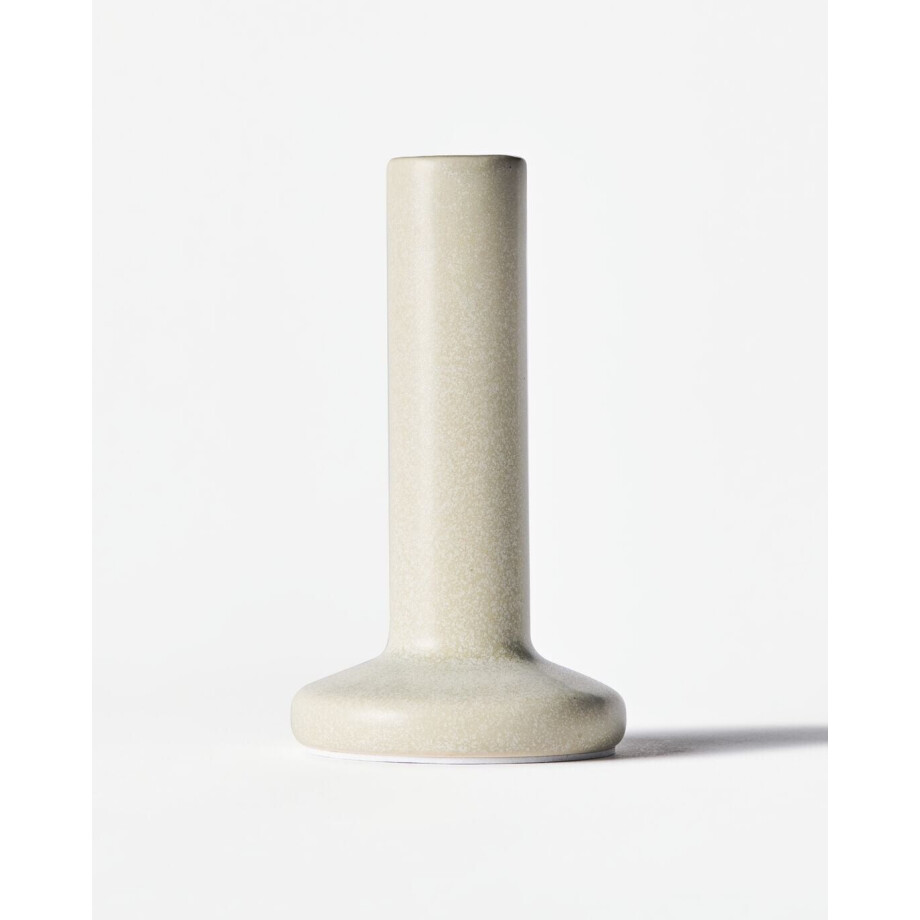 HEMA HEMA Kandelaar ⌀5x12cm Bink Keramiek Wit (wit) HEMA HEMA Kandelaar ⌀5x12cm Bink Keramiek Wit (wit) afbeelding 1