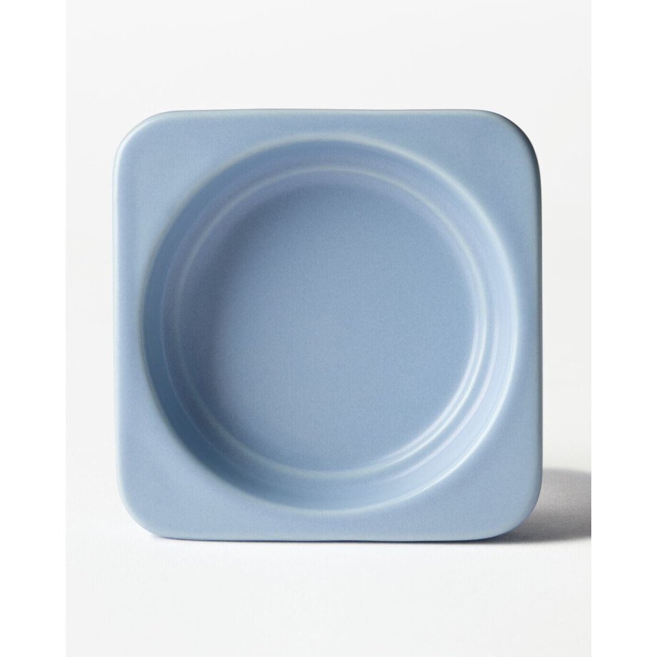 HEMA HEMA Kaarsplateau ⌀9cm Kub Keramiek Transparant (transparant) HEMA HEMA Kaarsplateau ⌀9cm Kub Keramiek Transparant (transparant) afbeelding 1