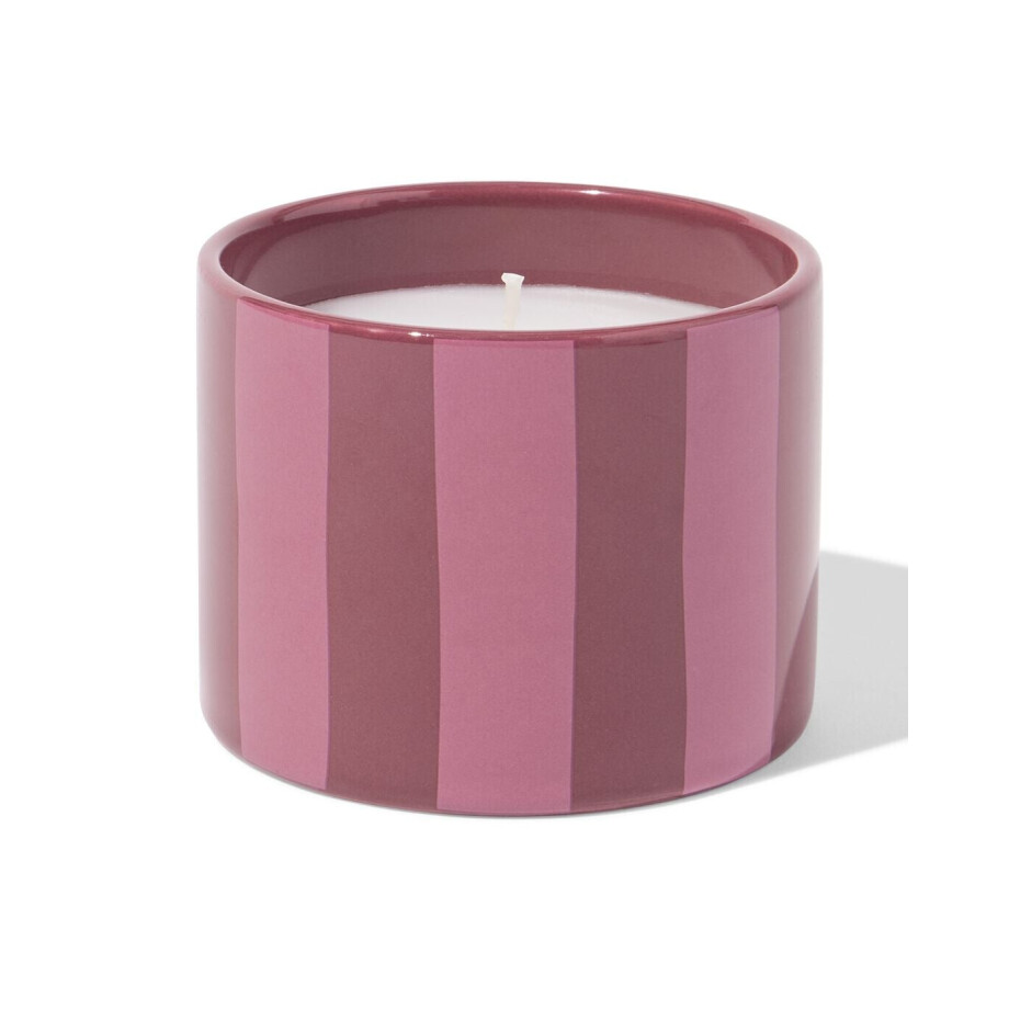 HEMA HEMA Geurkaars ⌀8x6.4cm Lavendel-roos (donkerrood) HEMA HEMA Geurkaars ⌀8x6.4cm Lavendel-roos (donkerrood) afbeelding 1