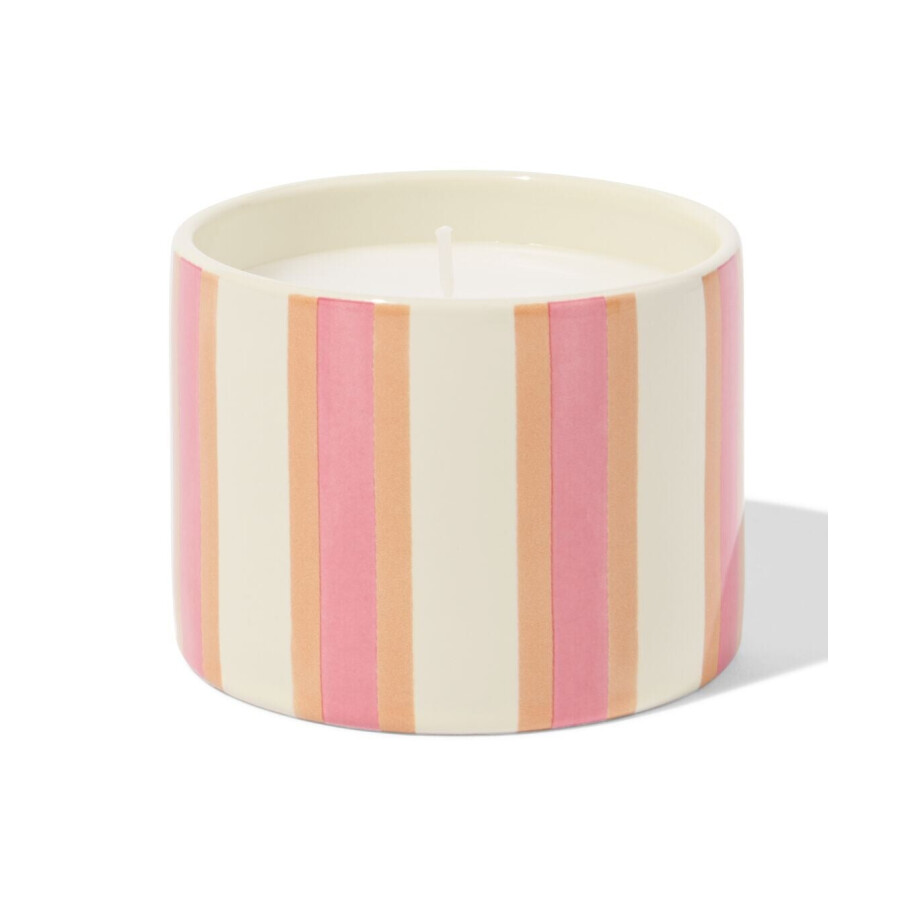 HEMA HEMA Geurkaars ⌀8x6.4cm Tompouce (roze) afbeelding 1