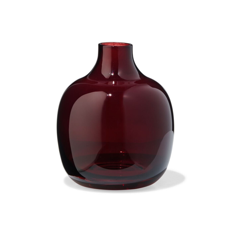 HEMA HEMA Vaas Voor Geurstokjes ⌀8.4x10cm Glas Bruin (bruin) afbeelding 1