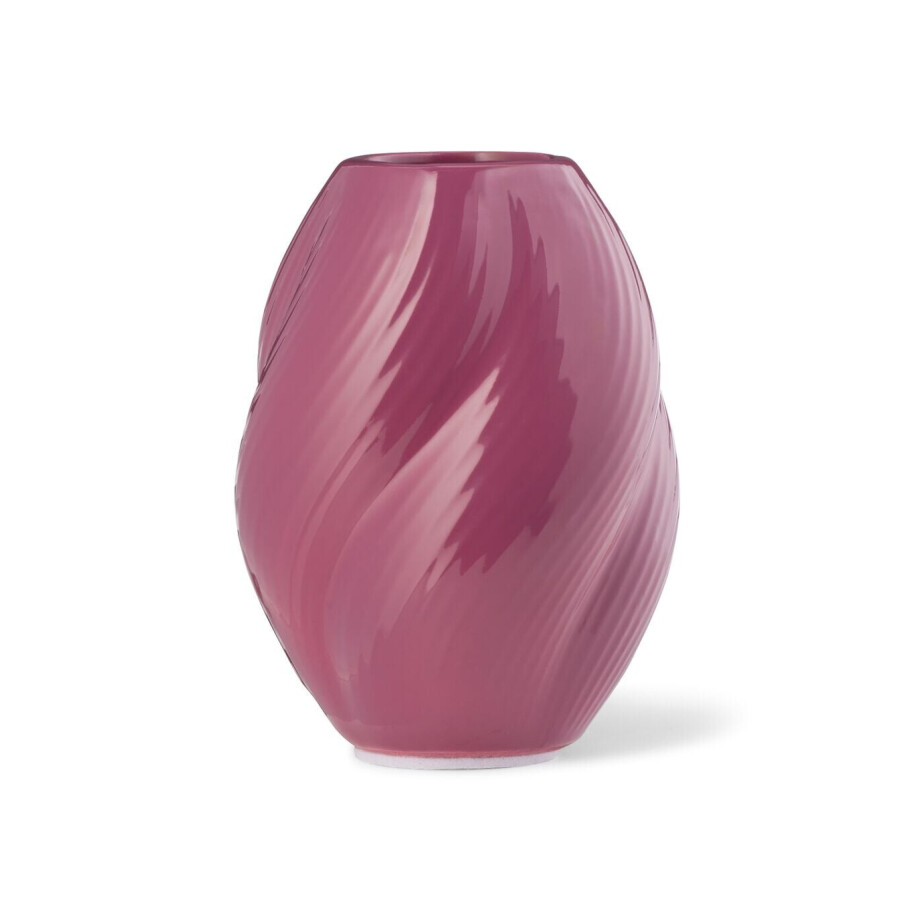 HEMA HEMA Vaas Voor Geurstokjes ⌀7x10cm Keramiek Twist Aubergine (aubergine) HEMA HEMA Vaas Voor Geurstokjes ⌀7x10cm Keramiek Twist Aubergine (aubergine) afbeelding 1