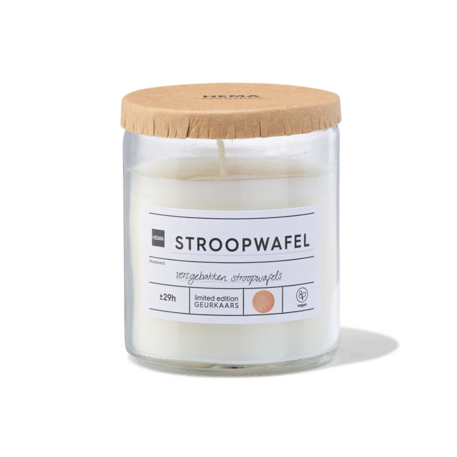 HEMA HEMA Geurkaars In Glas Stroopwafel afbeelding 