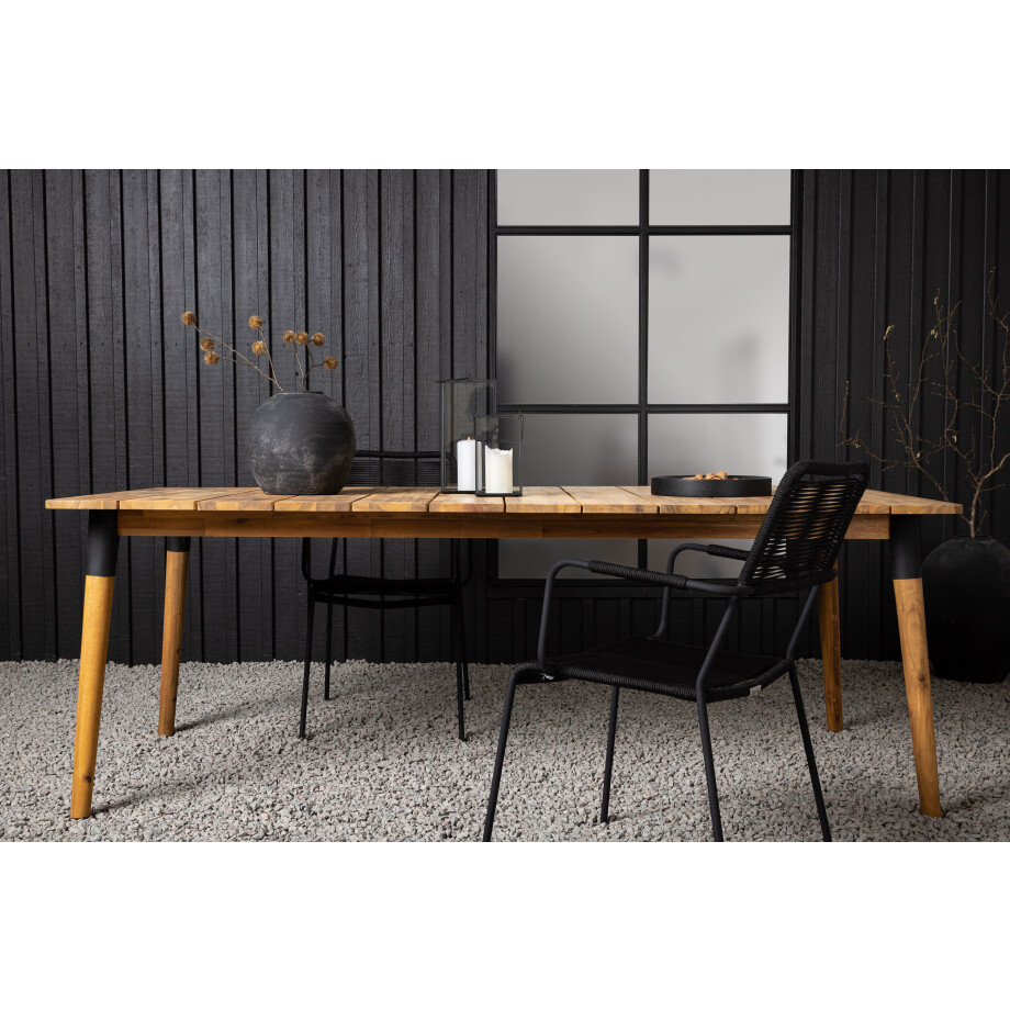 Nohr Tuintafel 'Malek' Acaciahout, 210 x 100cm afbeelding 1