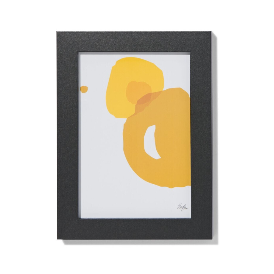 HEMA HEMA Fotolijst 10x15cm Zwart Hout Zwart (zwart) afbeelding 1