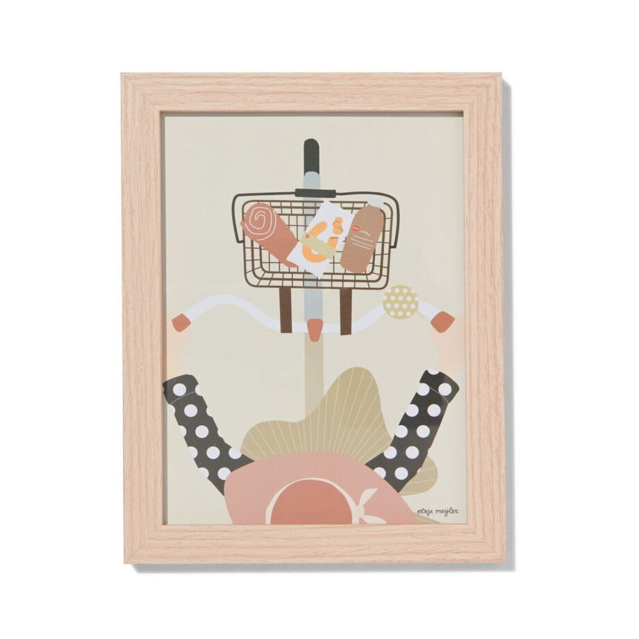 HEMA HEMA Fotolijst 15x20cm Naturel Hout Hout (hout) afbeelding 1