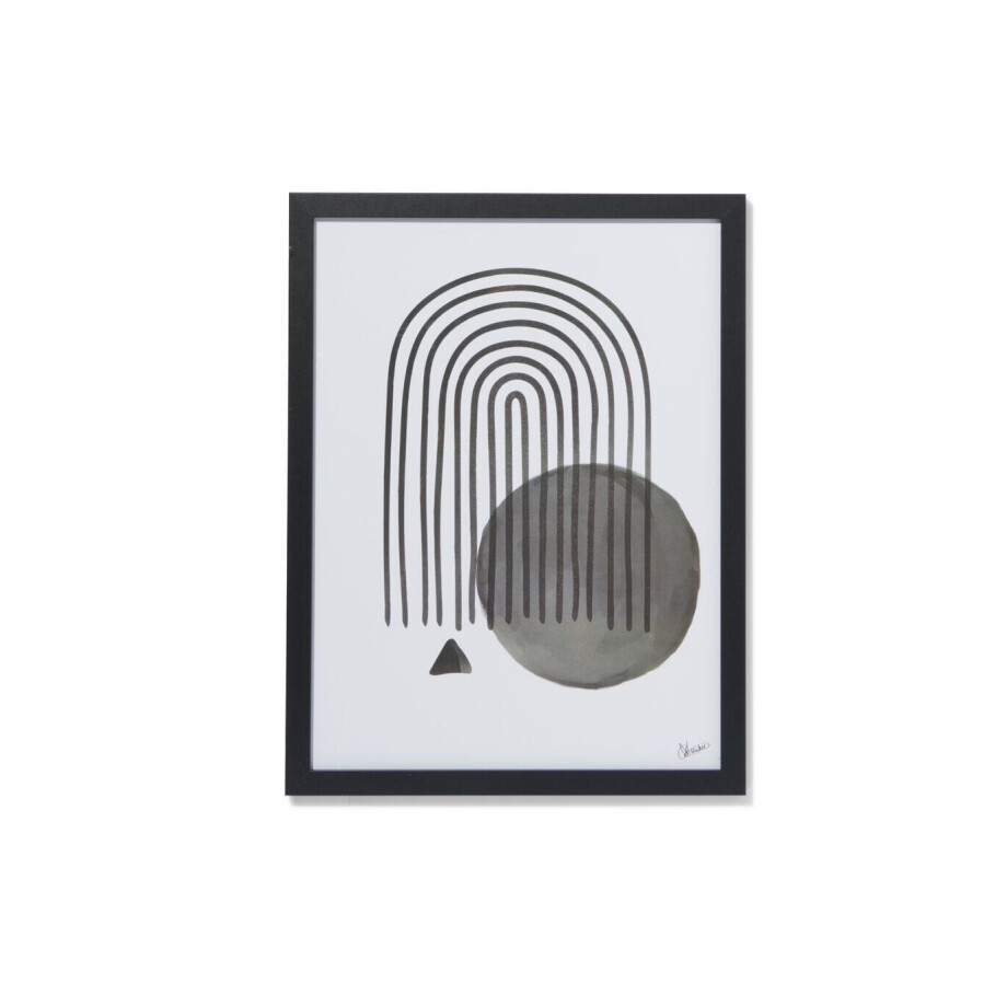 HEMA HEMA Fotolijst 30x40cm Zwart Hout Zwart (zwart) afbeelding 1