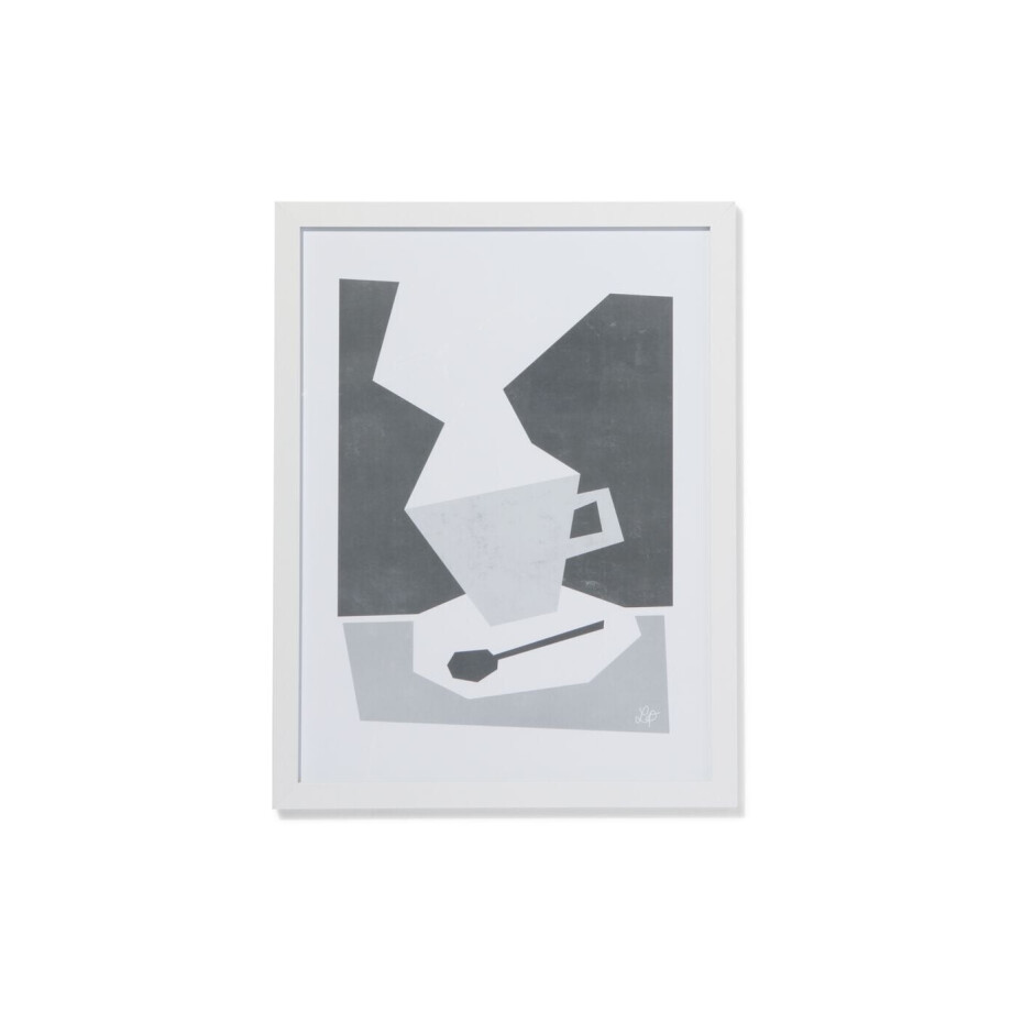 HEMA HEMA Fotolijst 30x40cm Wit Hout Wit (wit) afbeelding 1