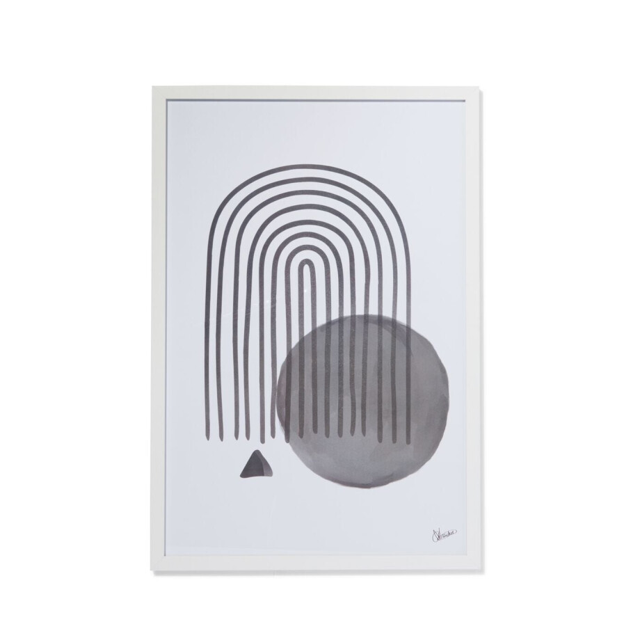 HEMA HEMA Fotolijst 40x60cm Wit Hout Wit (wit) afbeelding 1