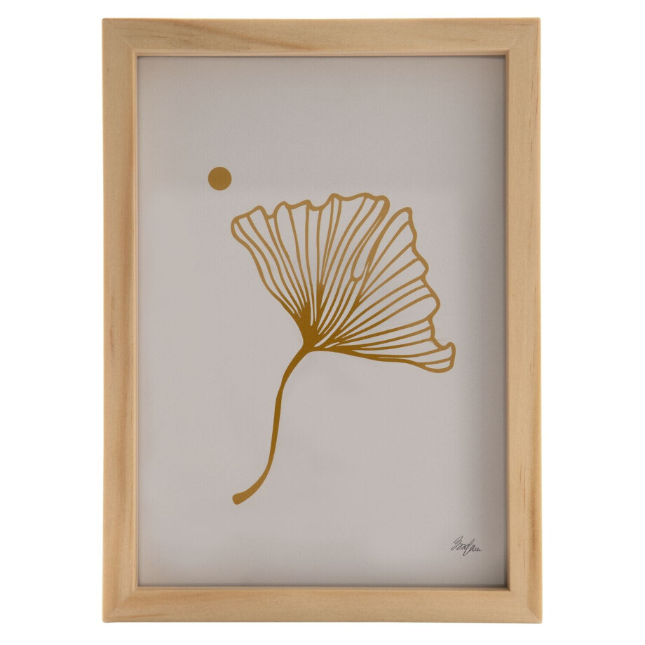 HEMA HEMA Fotolijst 10x15cm Notenkleur Massief Hout Hout (hout) afbeelding 1