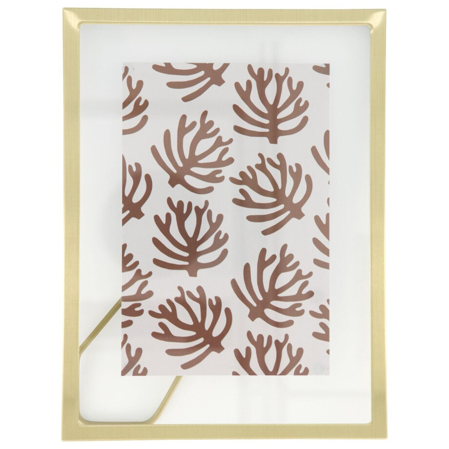 HEMA HEMA Fotolijst 15x20cm Goud Metaal Floating (goud) afbeelding 1