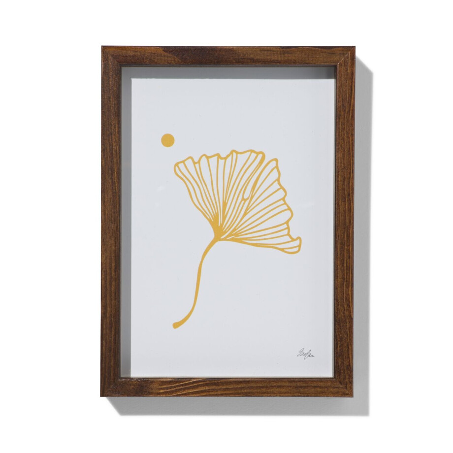 HEMA HEMA Fotolijst 10x15cm Notenkleur Massief Hout Hout (hout) HEMA HEMA Fotolijst 10x15cm Notenkleur Massief Hout Hout (hout) afbeelding 1