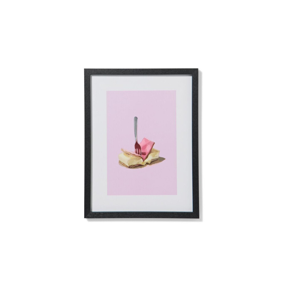 HEMA HEMA Fotolijst 15x20cm Hout Dun (zwart) afbeelding 1