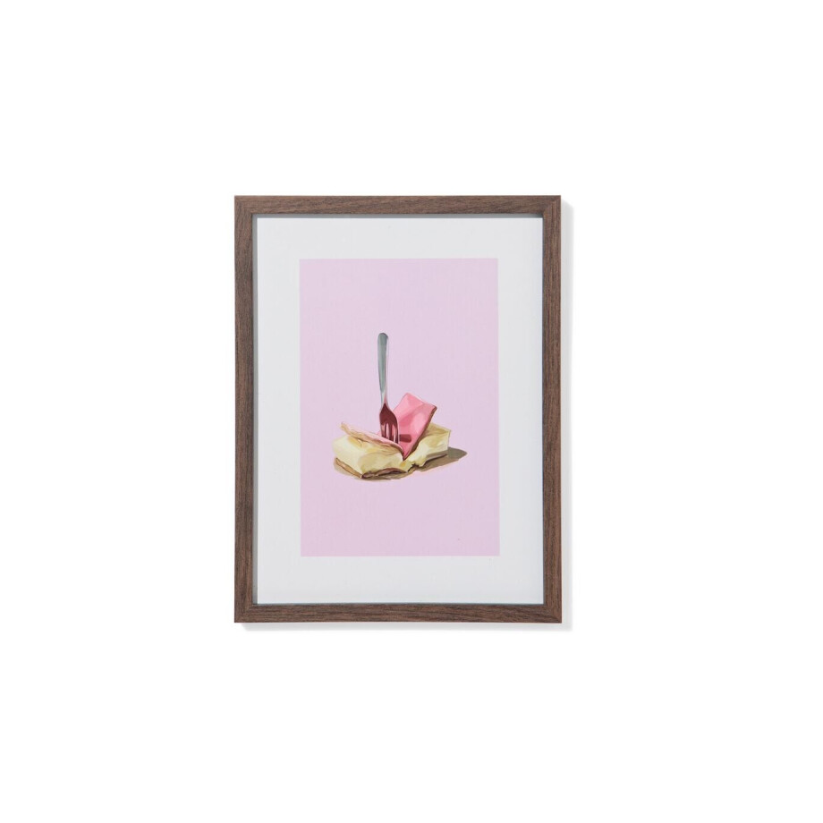 HEMA HEMA Fotolijst 15x20cm Hout Dun (donkerbruin) afbeelding 1