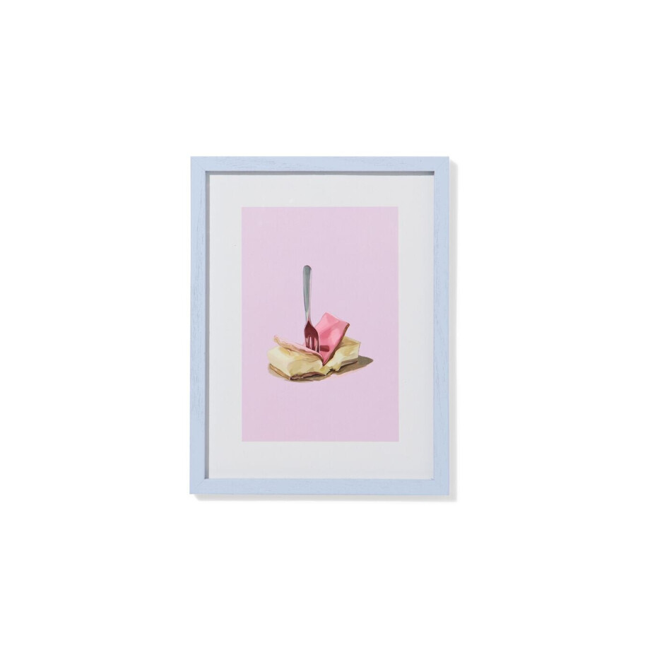 HEMA HEMA Fotolijst 15x20cm Hout Dun (lichtblauw) HEMA HEMA Fotolijst 15x20cm Hout Dun (lichtblauw) afbeelding 1
