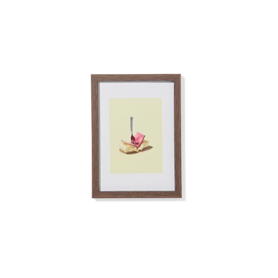 HEMA HEMA Fotolijst 10x15cm Hout Dun (donkerbruin) HEMA HEMA Fotolijst 10x15cm Hout Dun (donkerbruin) afbeelding 1