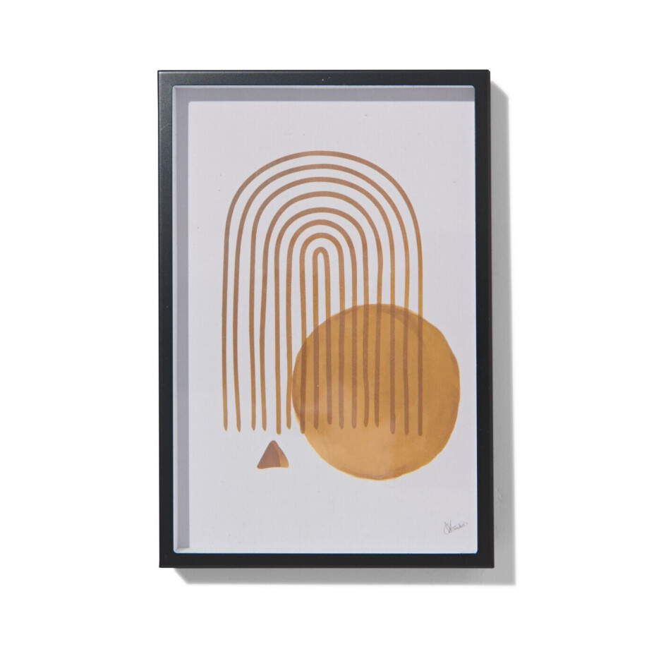 HEMA HEMA Fotolijst 10x15cm Zwart Metaal Zwart (zwart) afbeelding 1