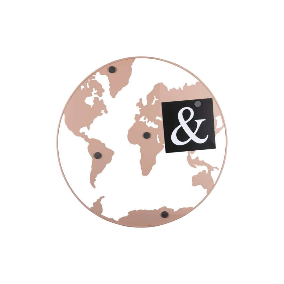 Memobord World Map | Present Time Memobord World Map | Present Time afbeelding 1