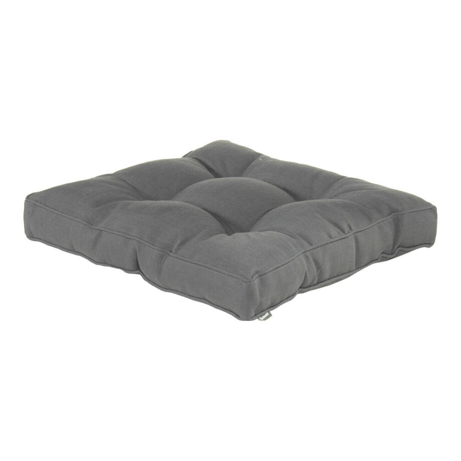 Hartman Tuinkussen 'Casual' Plofkussen Zit, 60 x 60cm, kleur Grijs Hartman Tuinkussen 'Casual' Plofkussen Zit, 60 x 60cm, kleur Grijs afbeelding 1