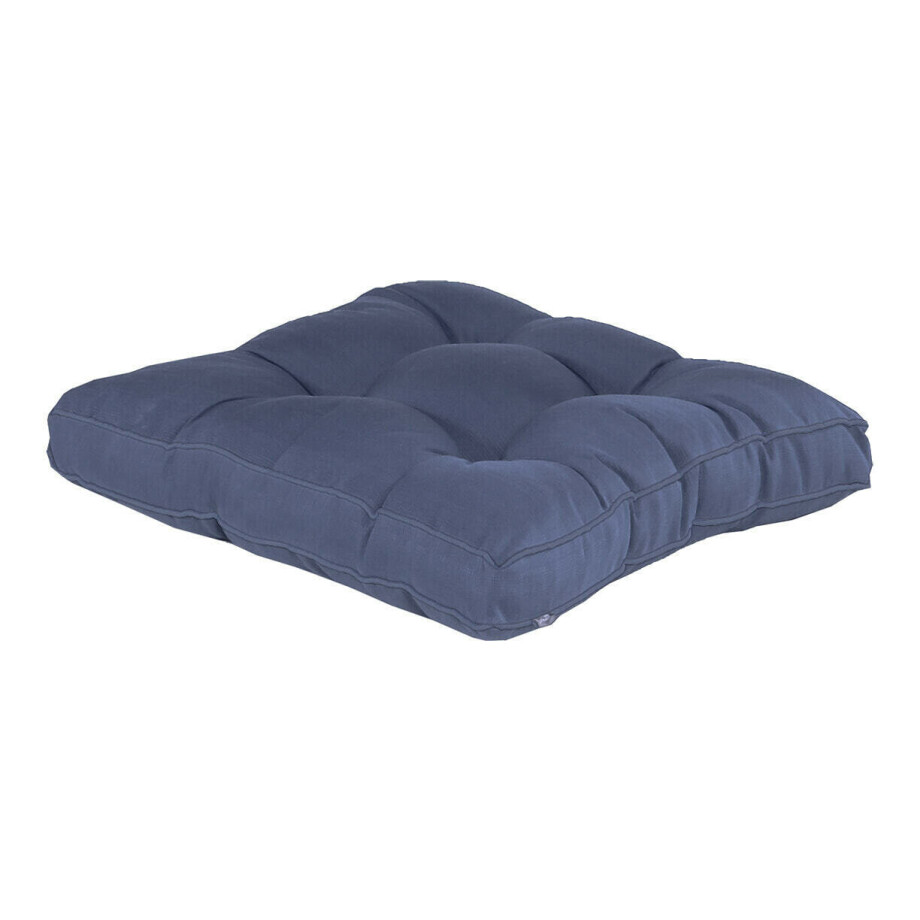 Hartman Tuinkussen 'Casual' Plofkussen Zit, 60 x 60cm, kleur Blauw afbeelding 1