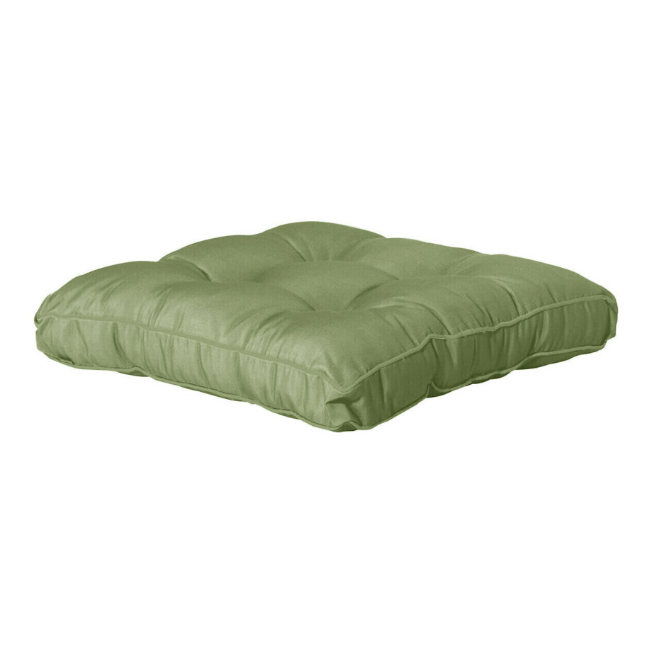 Hartman Tuinkussen 'Casual' Plofkussen Zit, 60 x 60cm, kleur Groen Hartman Tuinkussen 'Casual' Plofkussen Zit, 60 x 60cm, kleur Groen afbeelding 1
