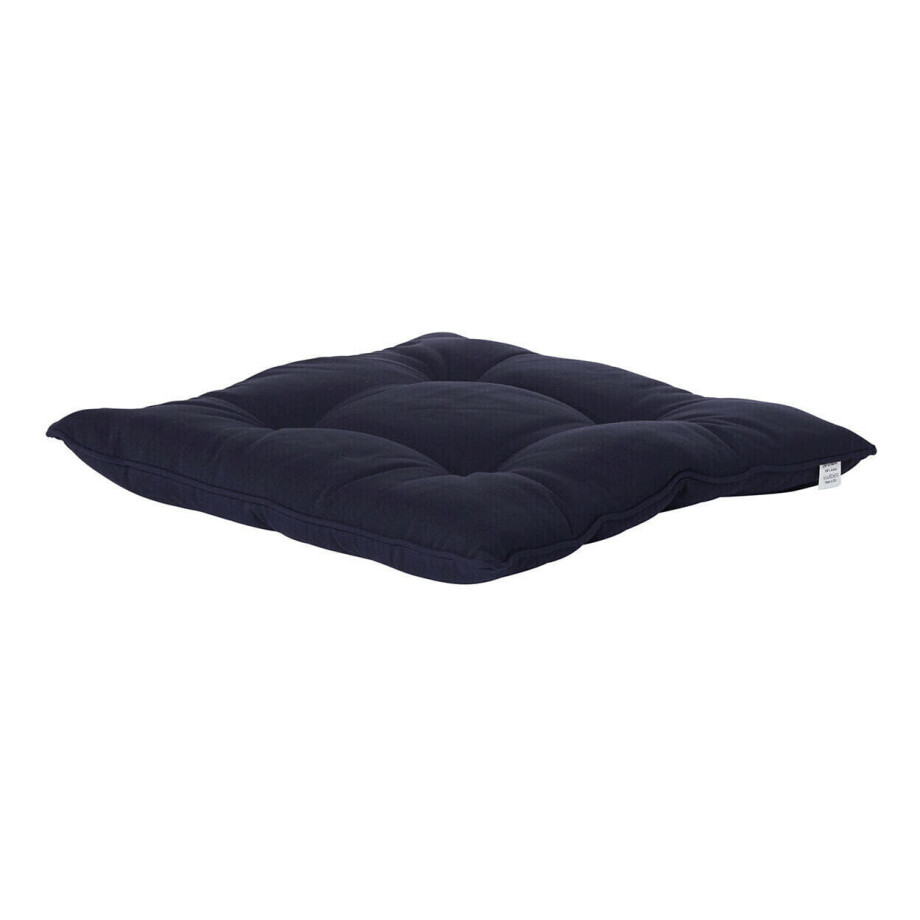 Hartman Zitkussen 'Havana' 50 x 50cm, kleur Blauw Hartman Zitkussen 'Havana' 50 x 50cm, kleur Blauw afbeelding 1