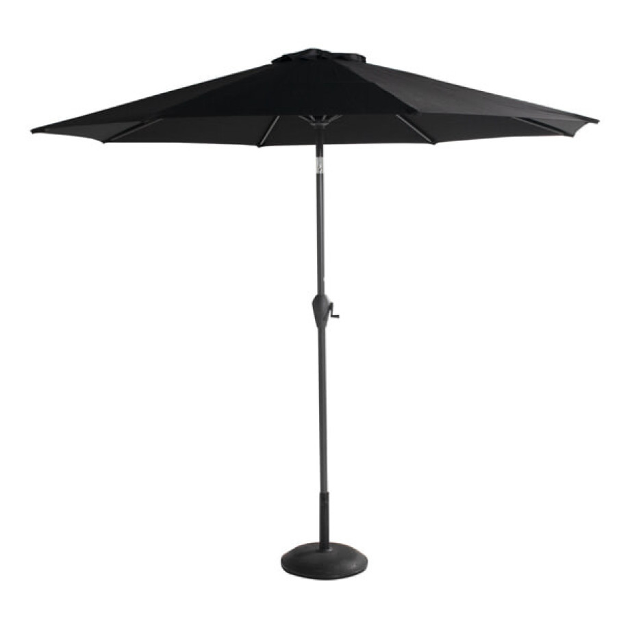 Hartman Parasol 'Sunline' 270cm, kleur Zwart afbeelding 1