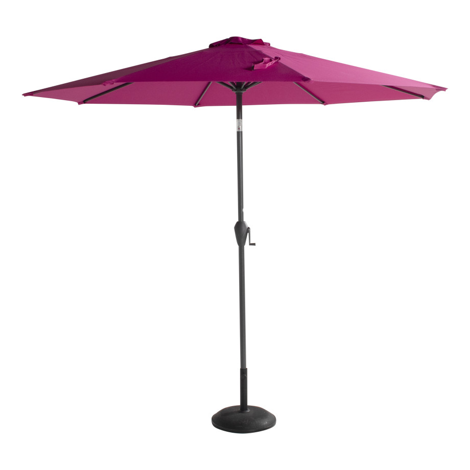 Hartman Parasol 'Sunline' 270cm, kleur Roze afbeelding 1