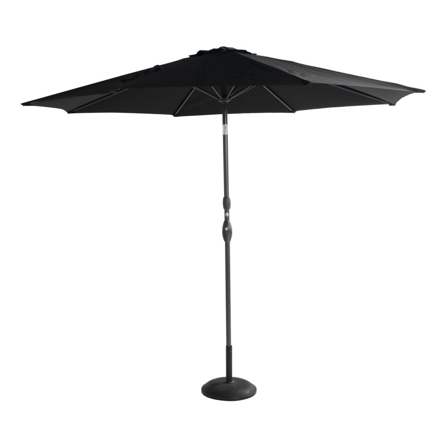 Hartman Parasol 'Sunline' 300cm, kleur Zwart afbeelding 1