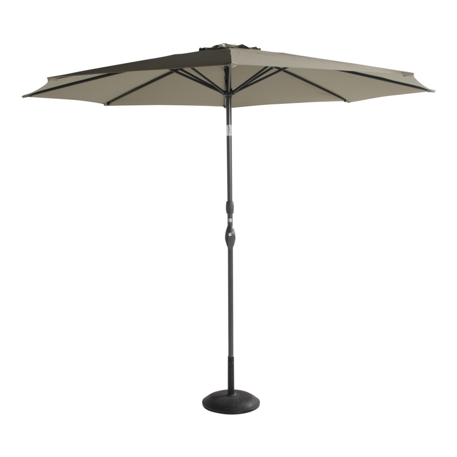 Hartman Parasol 'Sunline' 300cm, kleur Olijfgroen afbeelding 1