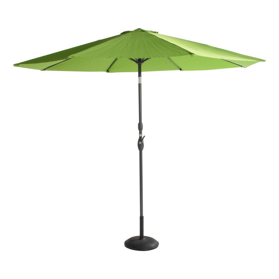 Hartman Parasol 'Sunline' 300cm, kleur Groen afbeelding 1