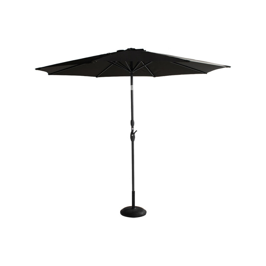 Hartman Parasol 'Sophie' 300cm, kleur Carbon Black afbeelding 1