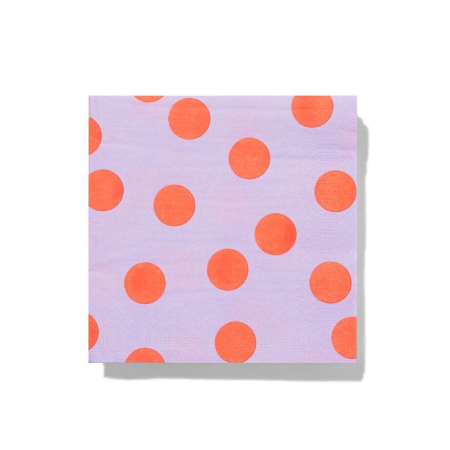 HEMA HEMA Servetten Stip 33x33cm - 20 Stuks afbeelding 