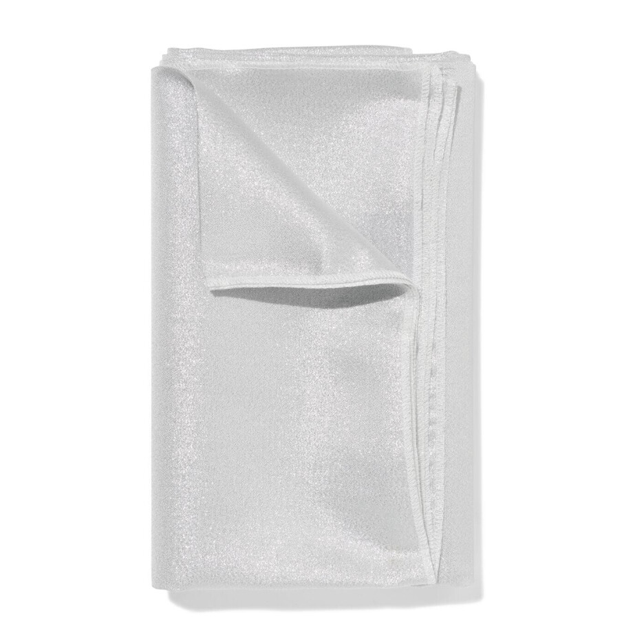 HEMA HEMA Tafelkleed 214x137.5cm Glans Zilver (zilver) afbeelding 1