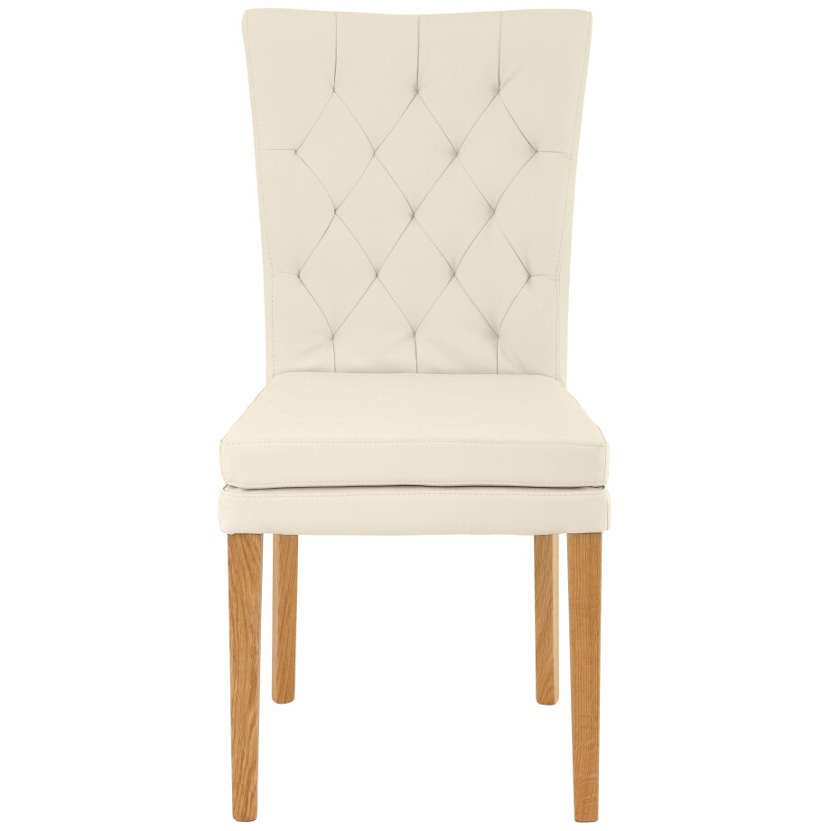 Home affaire Eetkamerstoel Colorado BESTSELLER Polsterstoel Poten in eiken of noten. In set van 2, 4 of 6 afbeelding 1